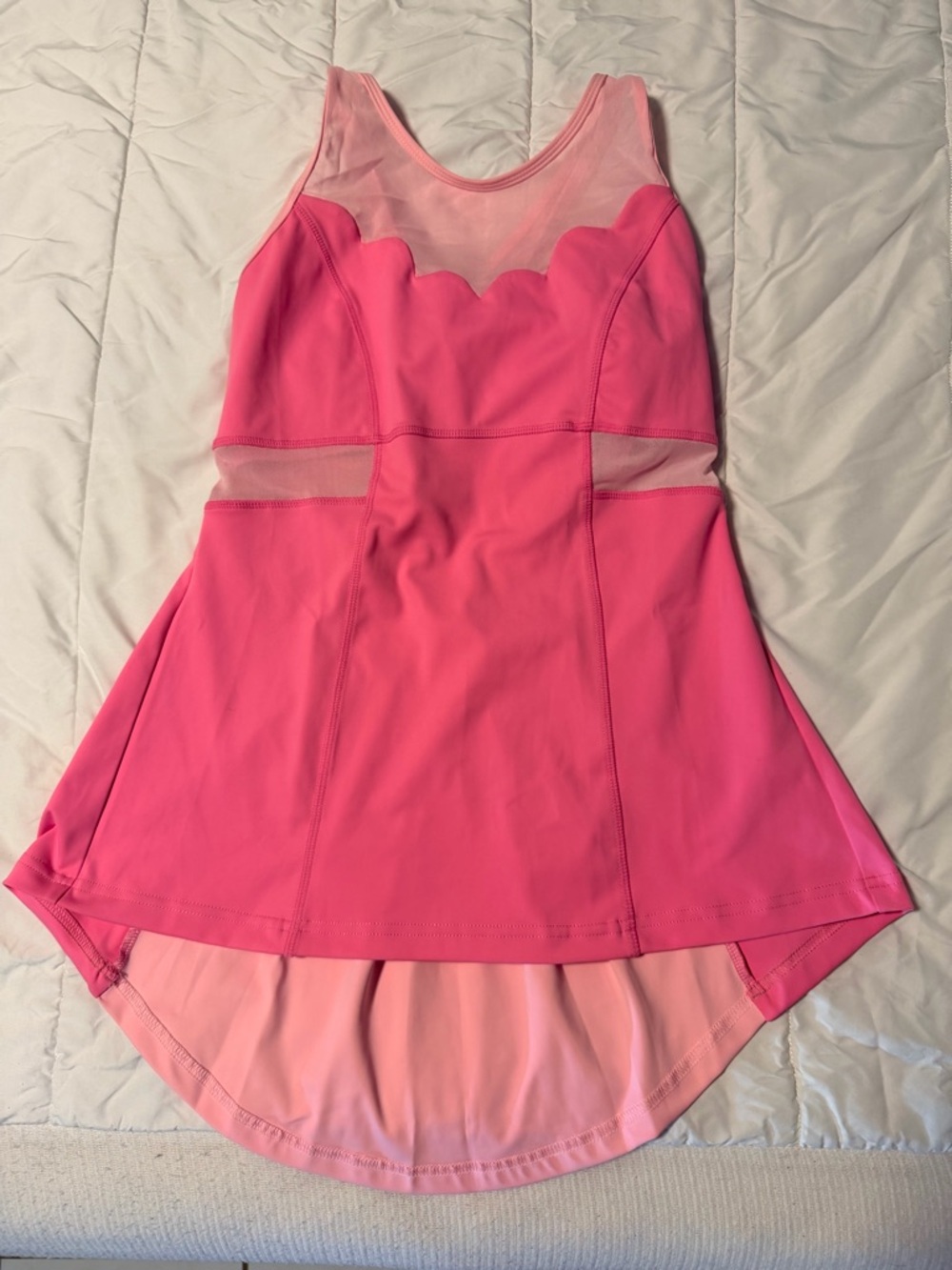EUC Crowned Athletics Pink Mermaid Athletic Tank (pre-disney, limited edition).